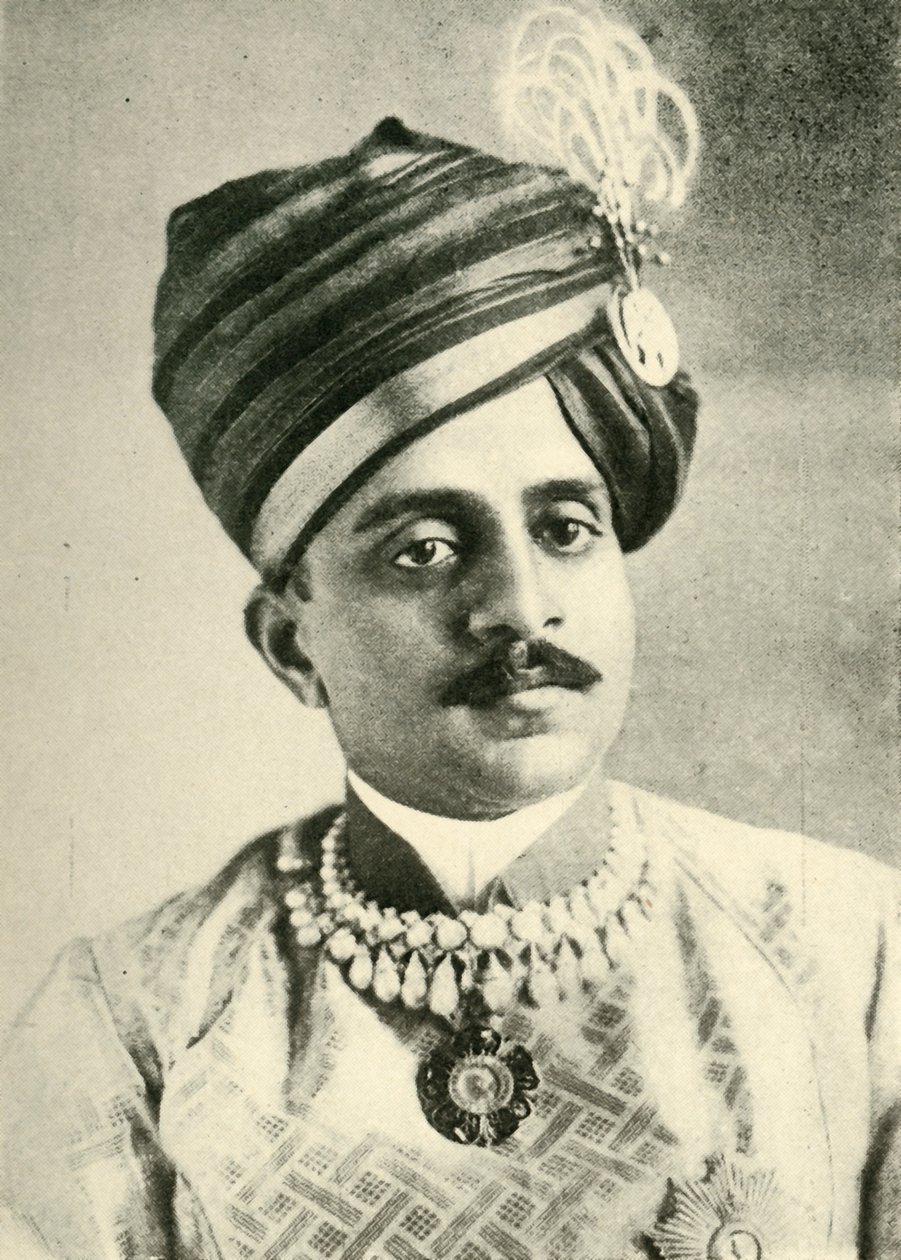 मैसूर के महाराजा, c1905, c1920। द्वारा वैंडिक