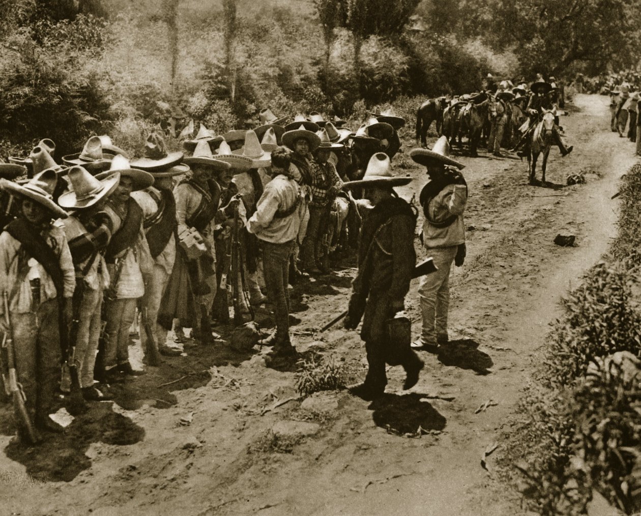 ज़ापतिस्तस, c.1914 (bw फोटो) द्वारा वर्गास