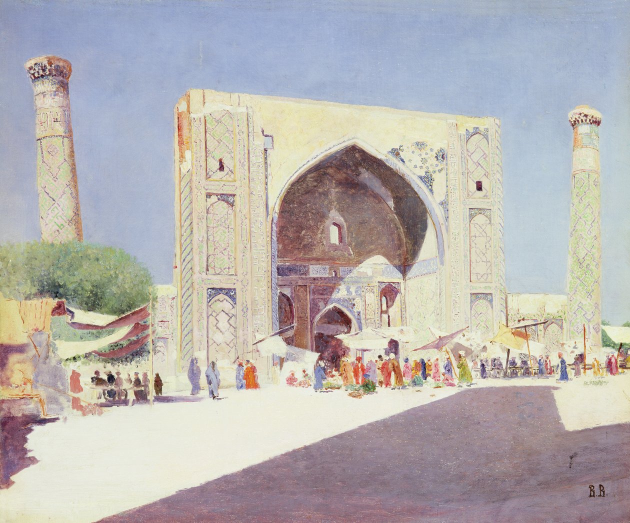 समरकंद, 1869-71 द्वारा वासिलि वासिलिविच वीरश्चैगिन