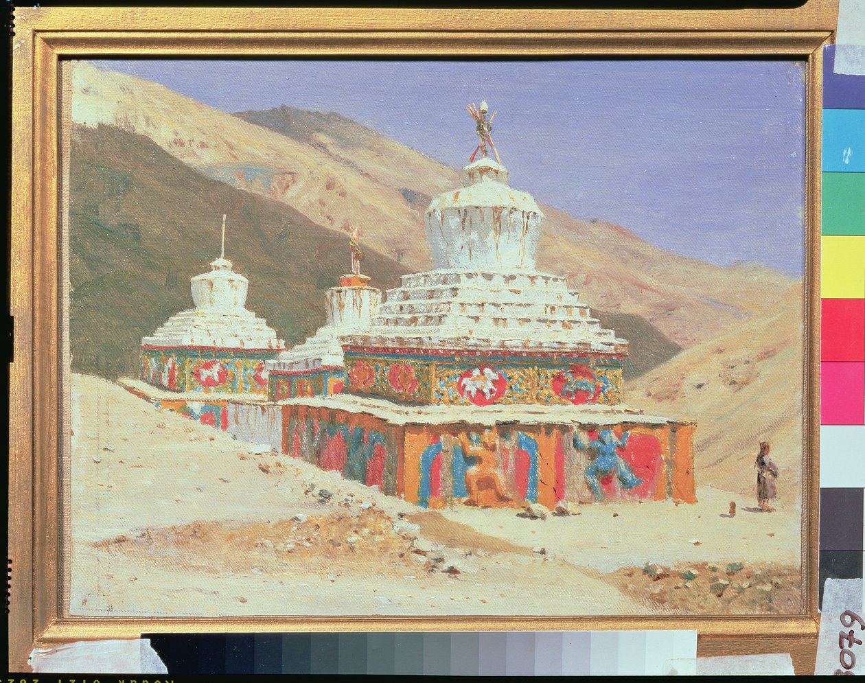 1875 में लद्दाख में द डेथ मेमोरियल द्वारा वासिलि वासिलिविच वीरश्चैगिन