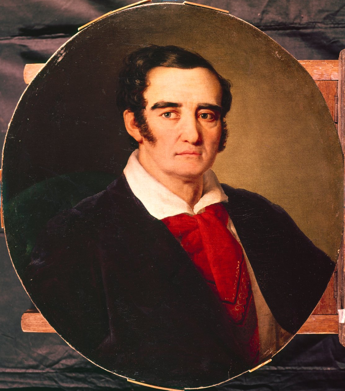 चित्रकार Giuseppe Angiolo Artari की पोर्ट्रेट 1792-1863, 1830 के दशक द्वारा वासिलि एंड्रीविच ट्रोपिनिन