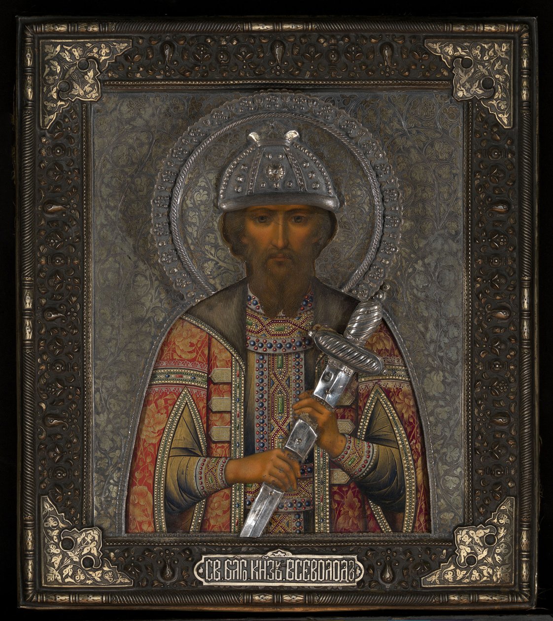 सेंट Vvvolod Mstislavich, Pskov के राजकुमार द्वारा वसीली पावलोविच गुरानोव