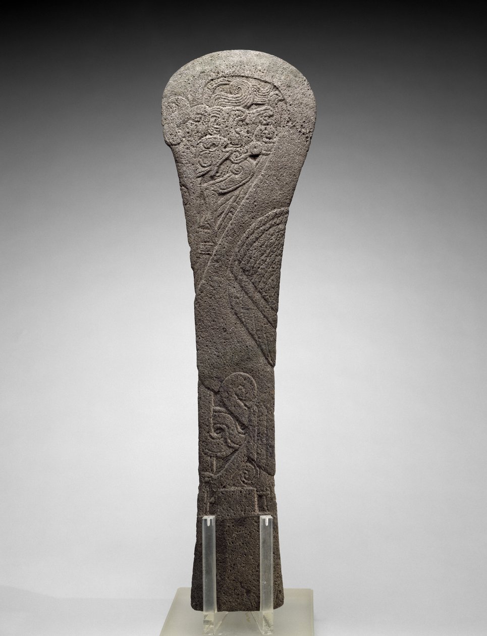 पाल्मा विथ ए वाटरबर्ड, 300-1200 ईस्वी (बेसाल्ट) द्वारा वेराक्रूज वेराक्रूज