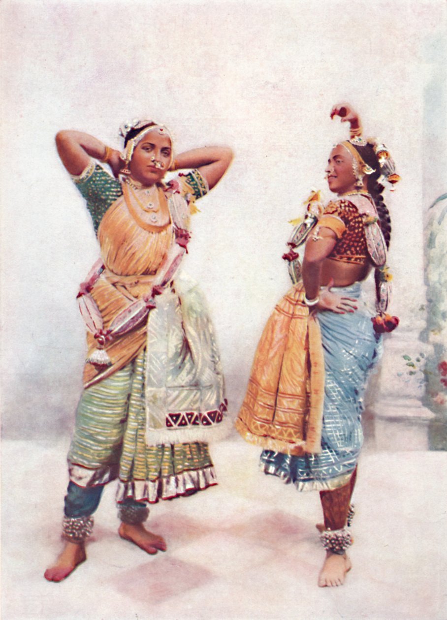 बड़ौदा नौच गर्ल्स, 1902 द्वारा वर्नोन एंड कंपनी