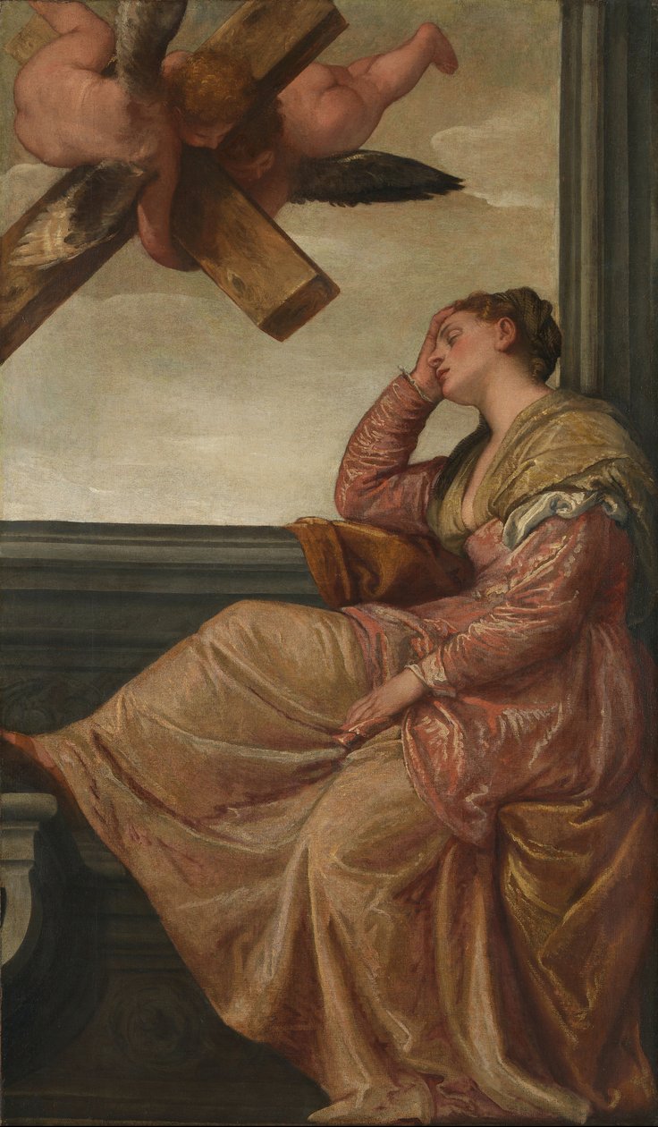 सेंट हेलेना का सपना, c.1570 द्वारा पाओलो वेरोनीज़