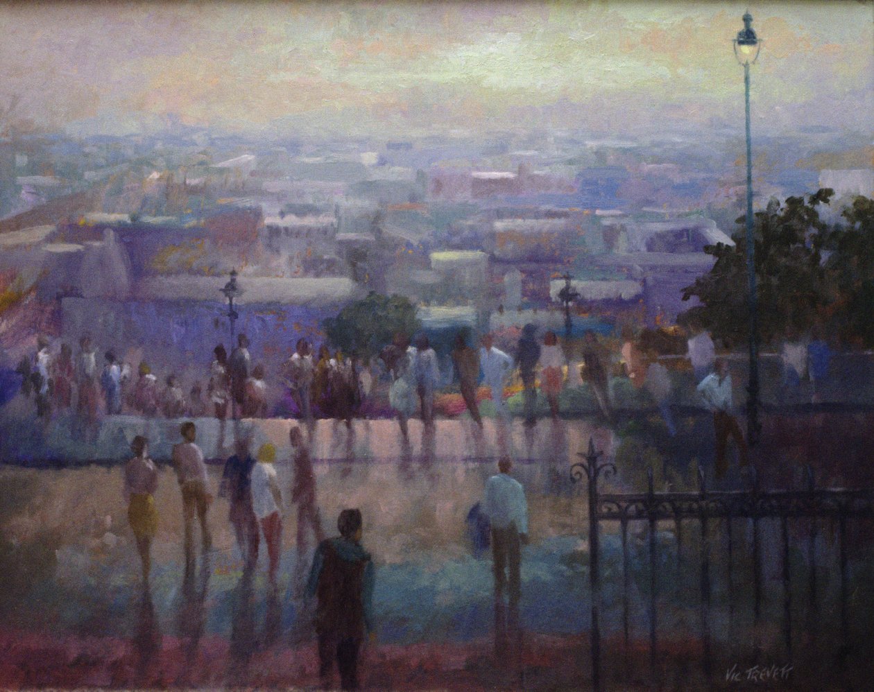 Sacre Coeur के चरणों से, 1992 द्वारा विक ट्रेवेट