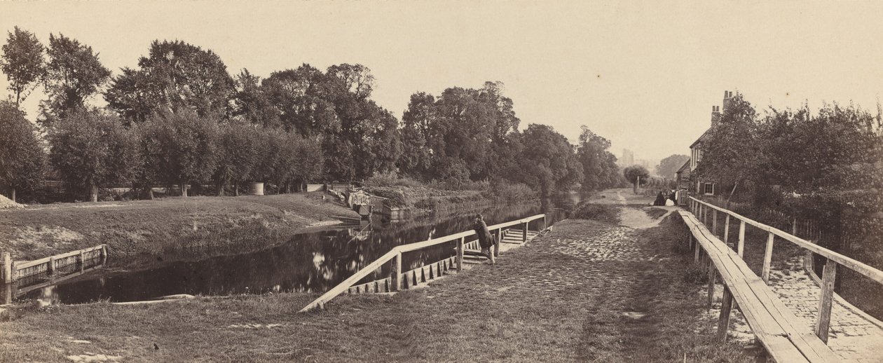 विंडसर लॉक, 1862। द्वारा विक्टर ए प्राउट
