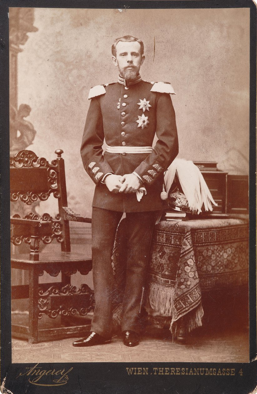 रुडोल्फ, ऑस्ट्रिया के क्राउन प्रिंस 1858-1889, सीए 1885। द्वारा विक्टर एंगरर