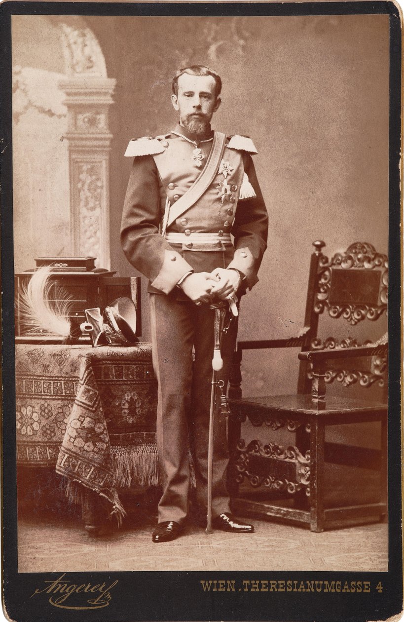 रुडोल्फ, ऑस्ट्रिया के क्राउन प्रिंस 1858-1889, सीए 1885। द्वारा विक्टर एंगरर
