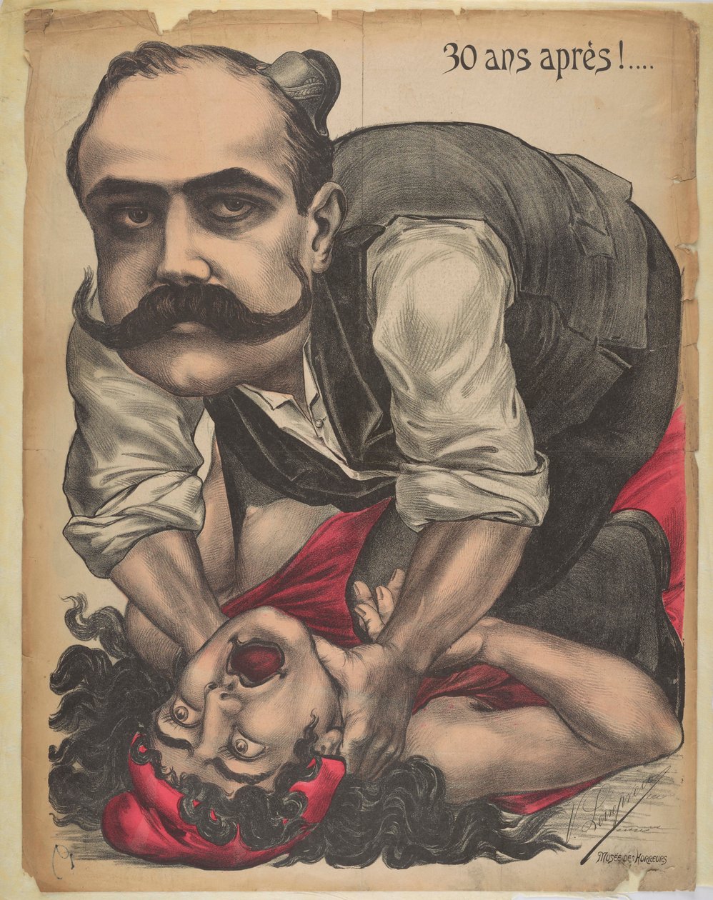 हॉरर्स गैलरी ऑफ़ हॉरर्स का संग्रहालय: अल्फ्रेड ड्रेफस, 1899। द्वारा विक्टर लेनपव्यू