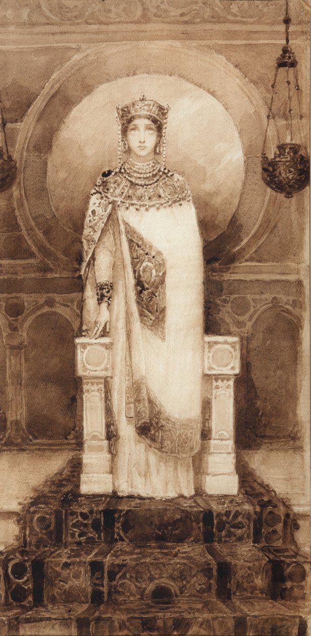सेंट हेलेना, 1890 के दशक द्वारा विक्टर मिखायलोविच वासनेत्सोव