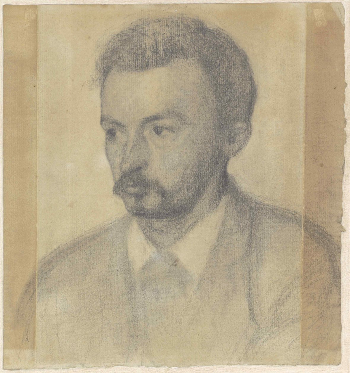 सेल्फ-पोर्ट्रेट, 1895। द्वारा विल्हेम हैमरशोई