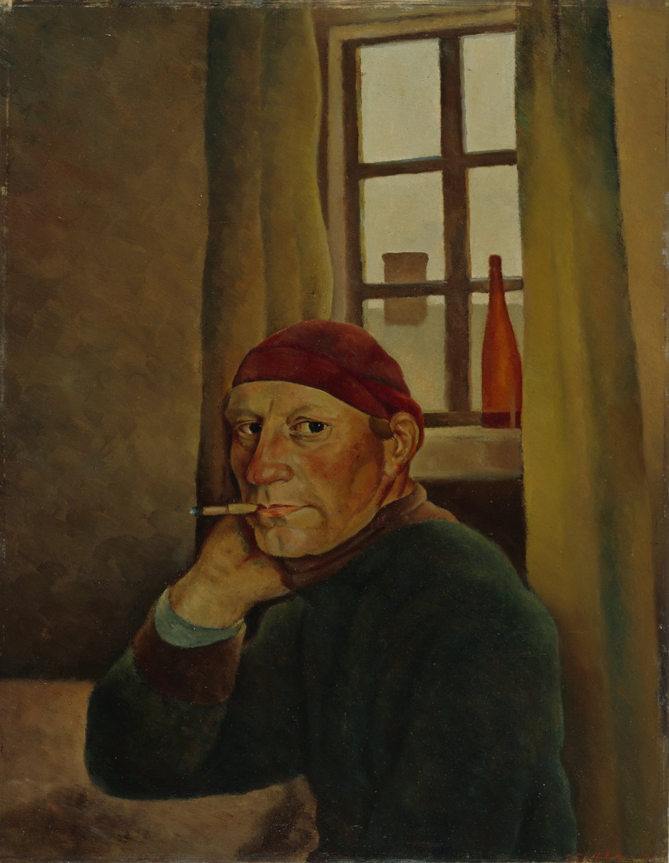 सेल्फ-पोर्ट्रेट, 1933। द्वारा विल्हो लैम्पी