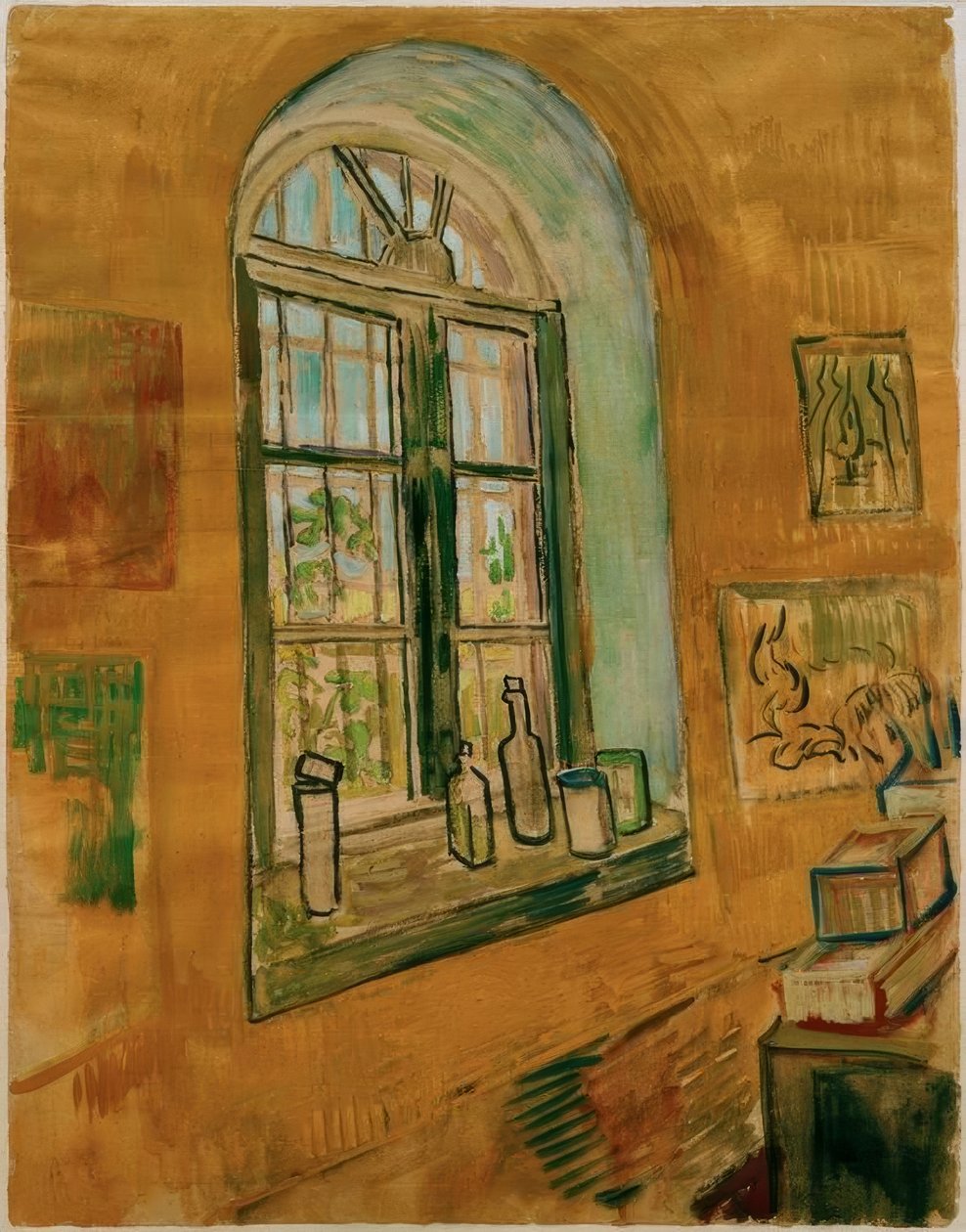 Atelierfenster द्वारा विन्सेंट वैन गॉग