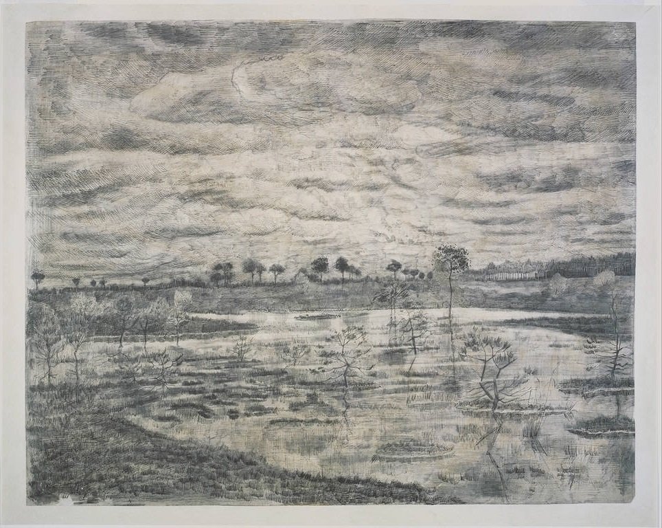 तालाब, 1881 (कनाडा की राष्ट्रीय गैलरी) द्वारा विन्सेंट वैन गॉग