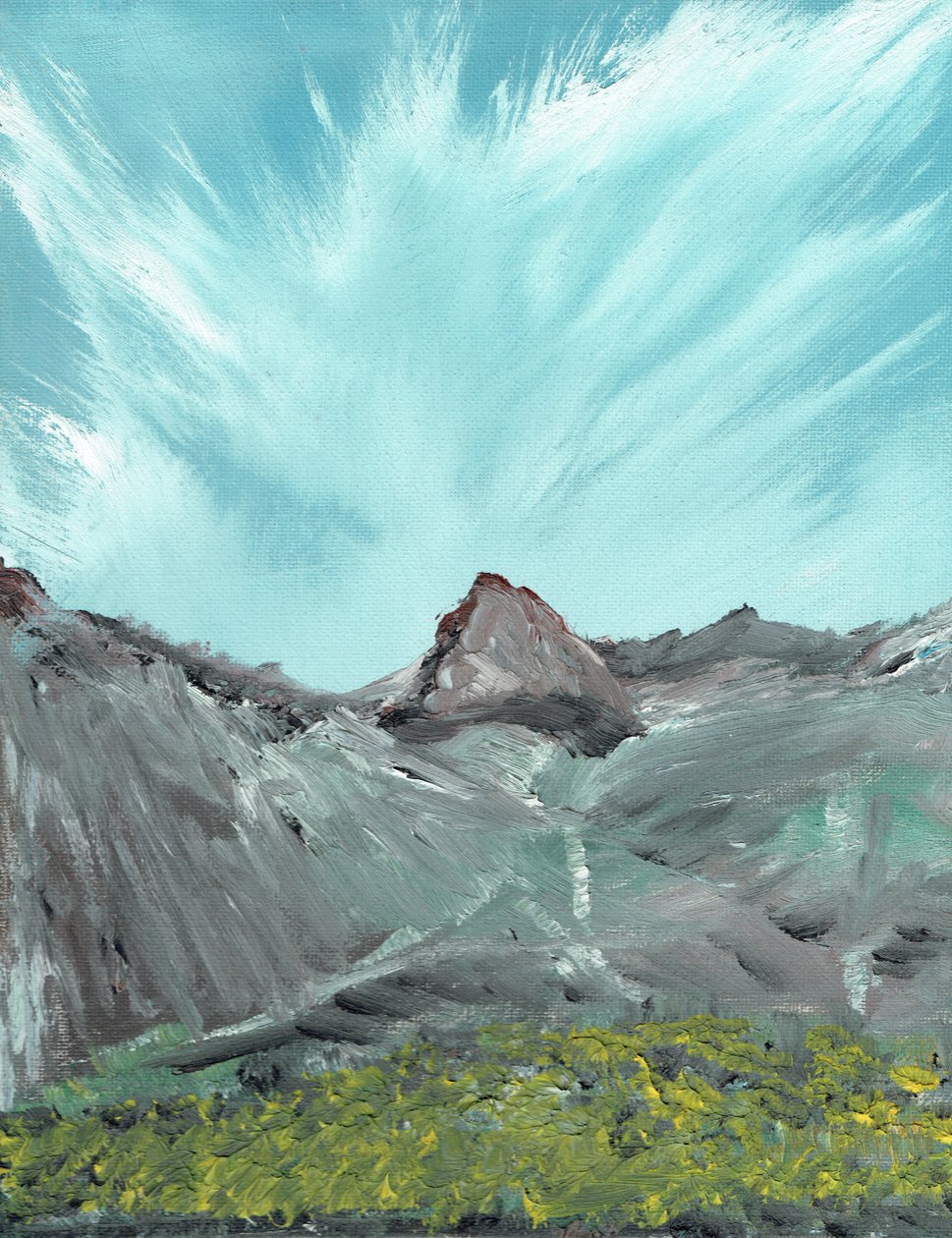 लेकलैंड हिल्स, 2010, (कैनवास बोर्ड पर एक्रिलिक) द्वारा विंसेंट अलेक्जेंडर बूथ