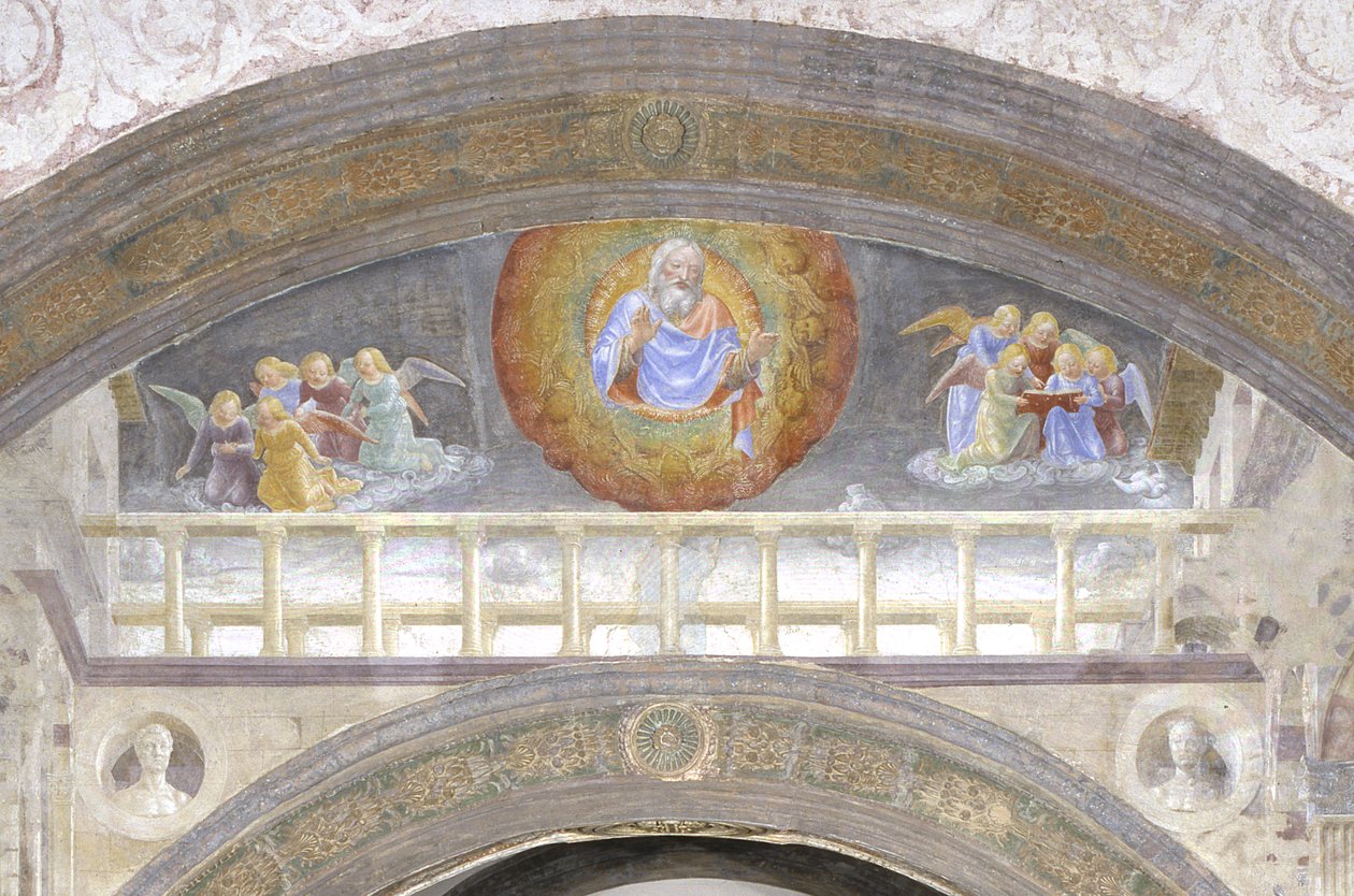 भगवान और करूब द्वारा विन्सेन्ज़ो फोप्पा