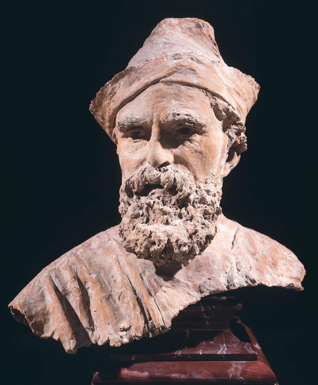 विन्सेन्ज़ो जेमिटो द्वारा डोमेनिको मोरेली (1852-1929), बस्ट द्वारा विन्सेन्ज़ो जेमिटो