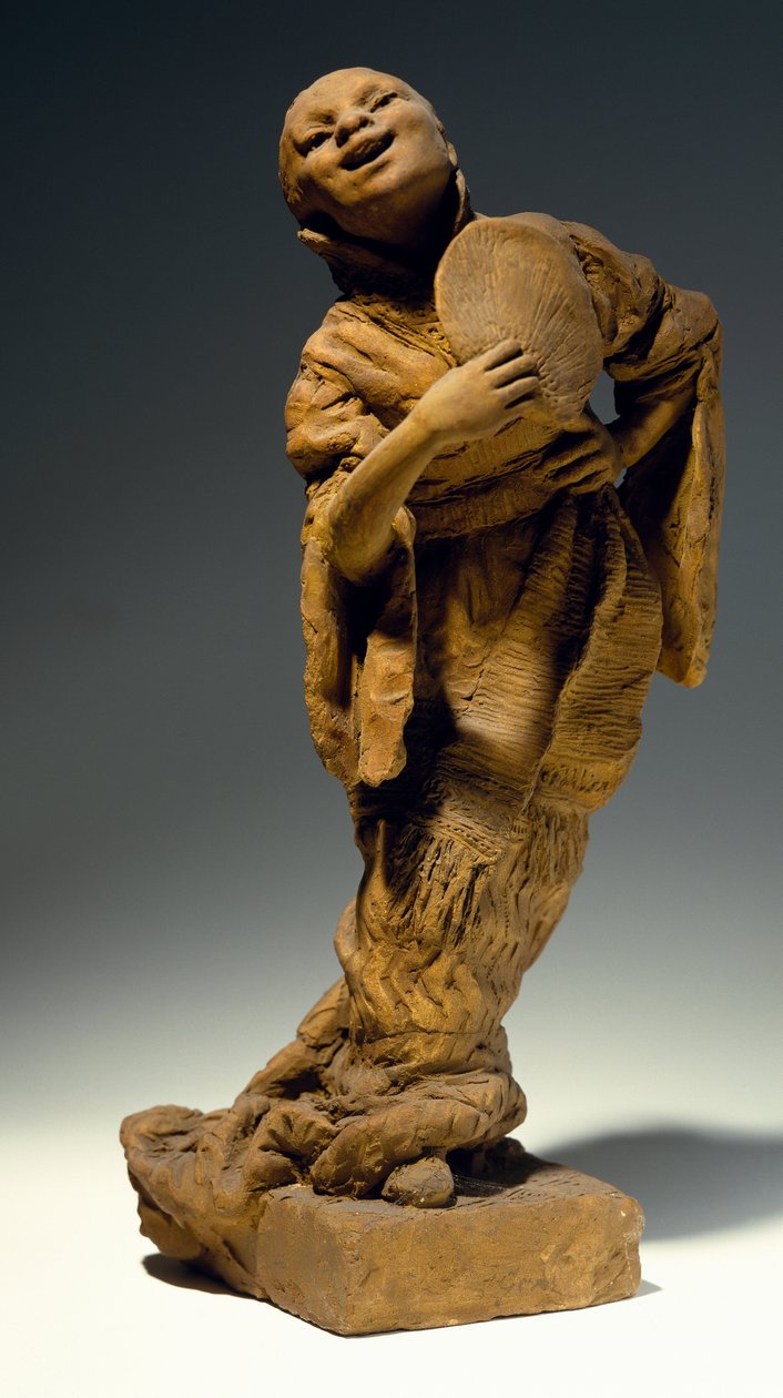 गायक, विन्सेन्ज़ो जेमिटो (1852-1929), टेराकोटा मूर्तियों, इटली द्वारा द्वारा विन्सेन्ज़ो जेमिटो