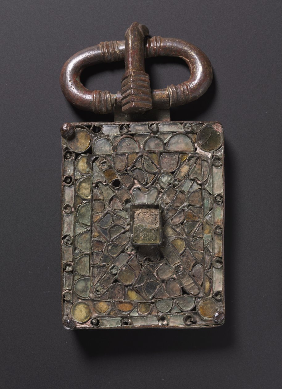 बेल्ट बकसुआ, c.525-560 द्वारा Visigothic