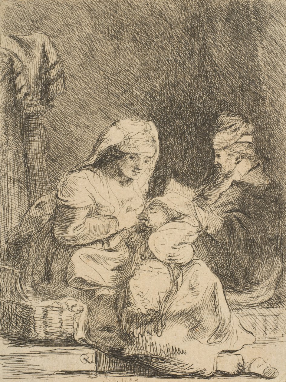 पवित्र परिवार, 1783। द्वारा विवंत डेनन