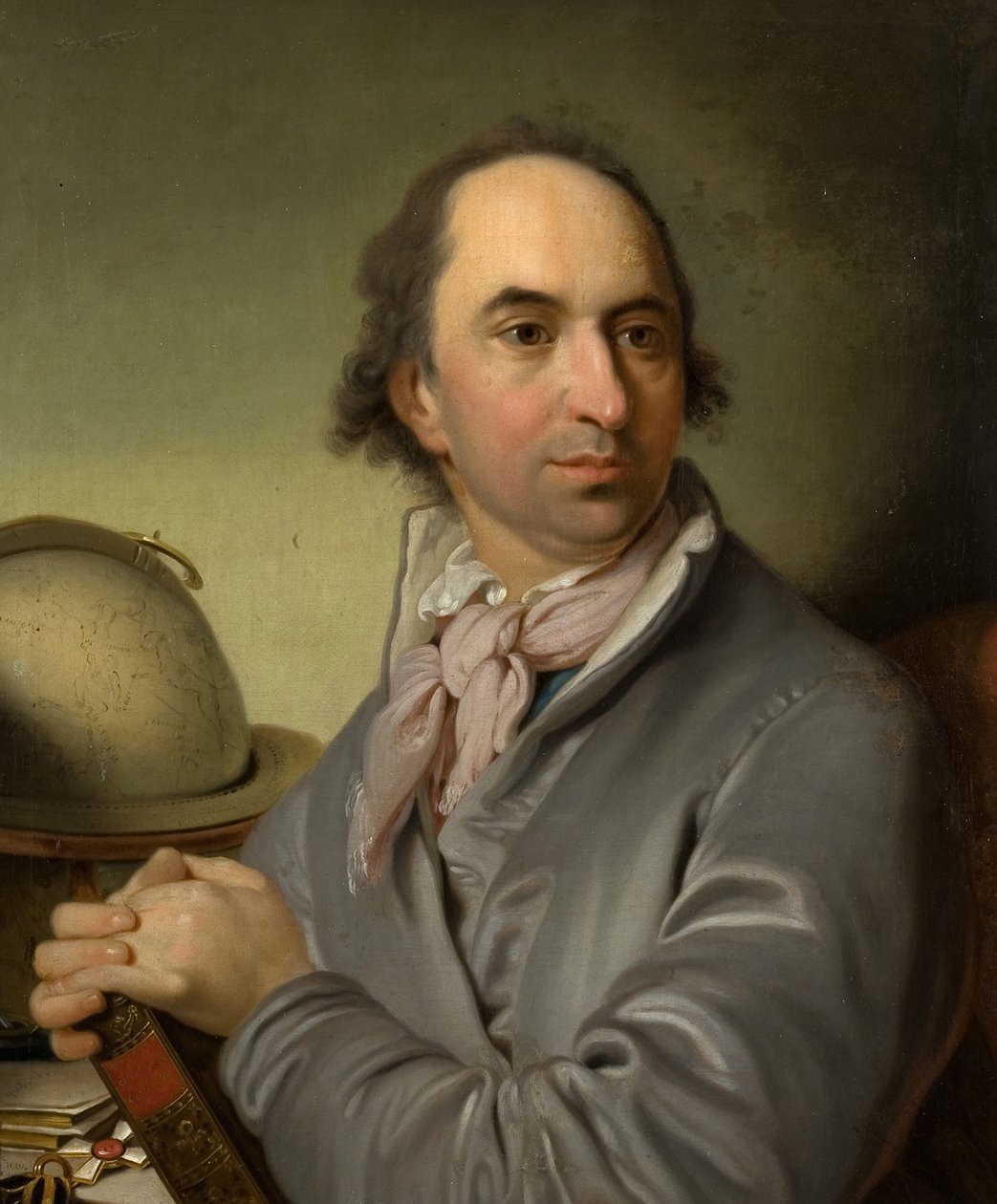 गणना अलेक्जेंडर Semyonovich खवोस्तोव का पोर्ट्रेट 1753-1820, 1801 द्वारा व्लादिमीर लुइच बोरोविकोवस्की