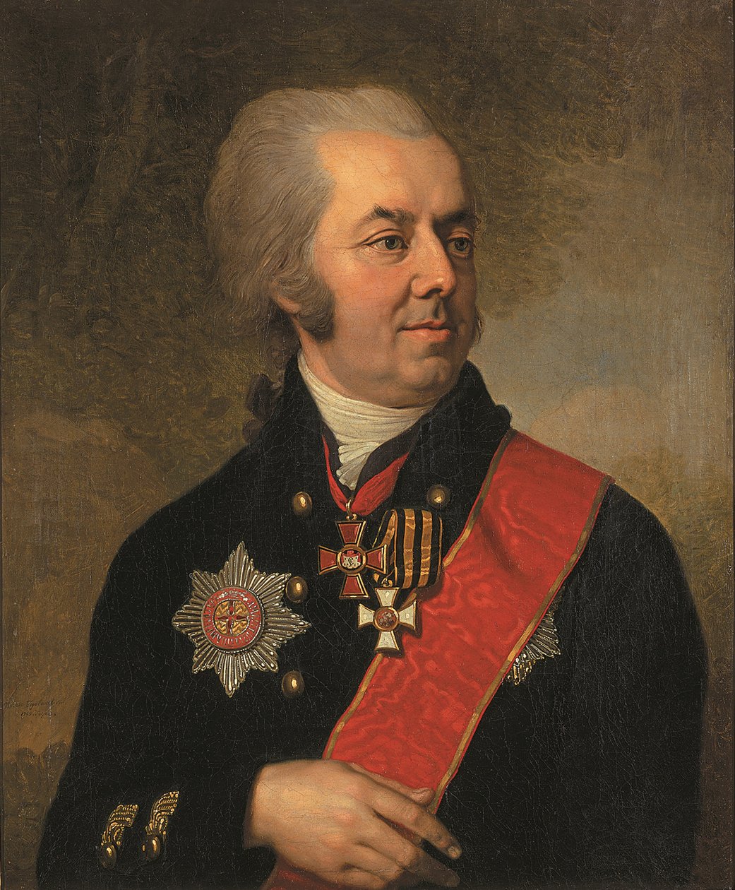Ioasaph Arbenev का पोर्ट्रेट, 1799 द्वारा व्लादिमीर लुइच बोरोविकोवस्की