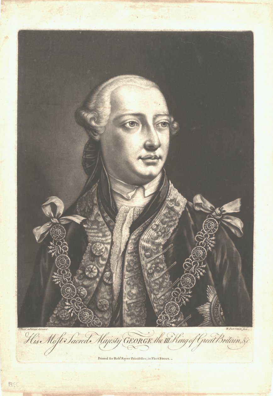 जॉर्ज III, c.1755 (मेजोटोटिन) द्वारा पैंथर