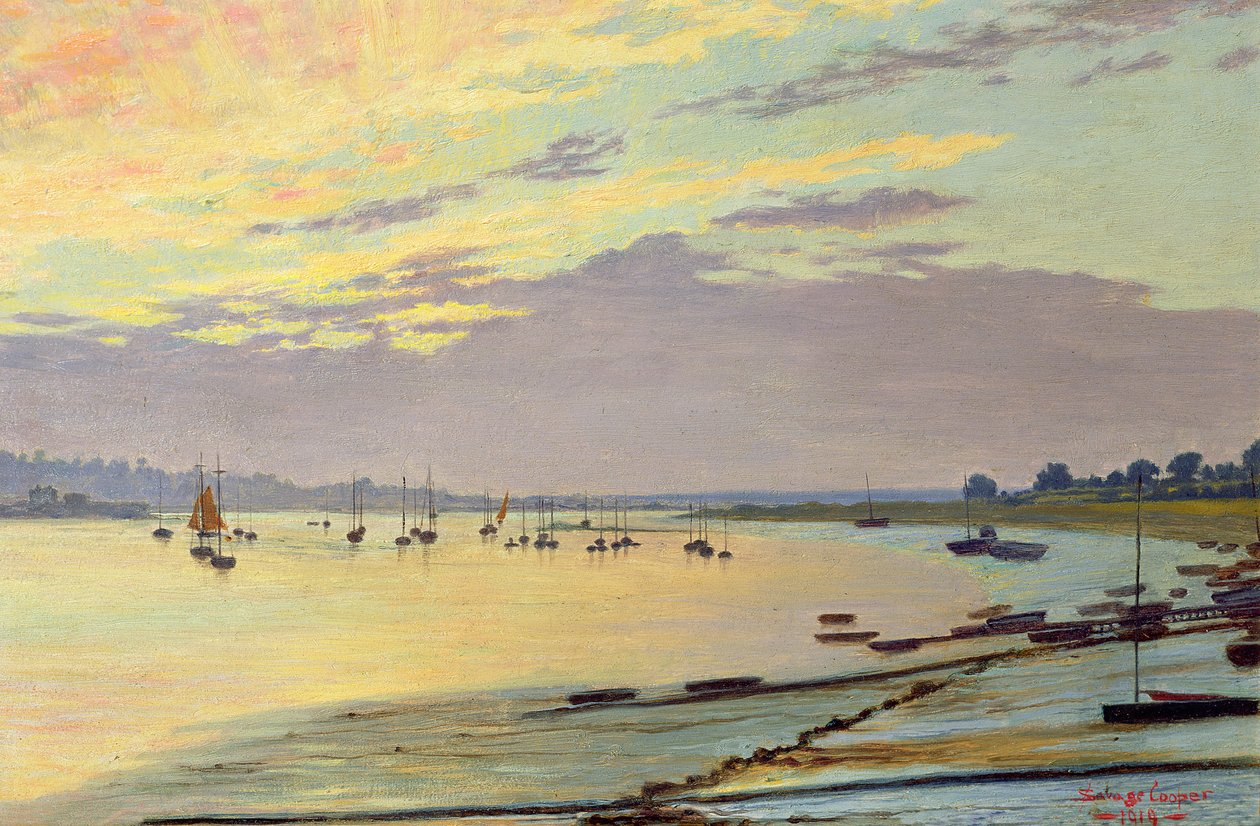 लो टाइड, 1919 द्वारा डब्ल्यू। सैवेज कूपर