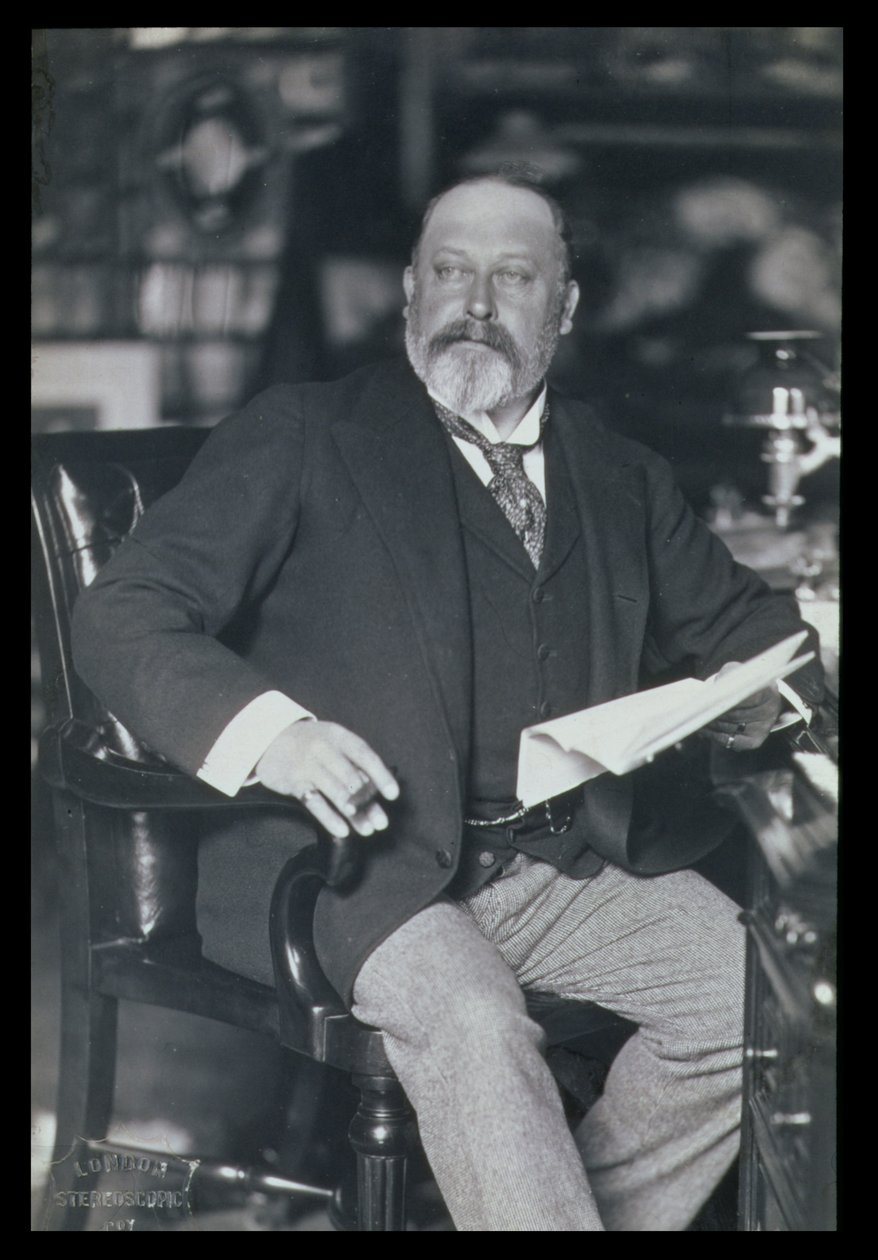 एडवर्ड सप्तम (1841-1910) का चित्र द्वारा विलियम और डैनियल डाउनी