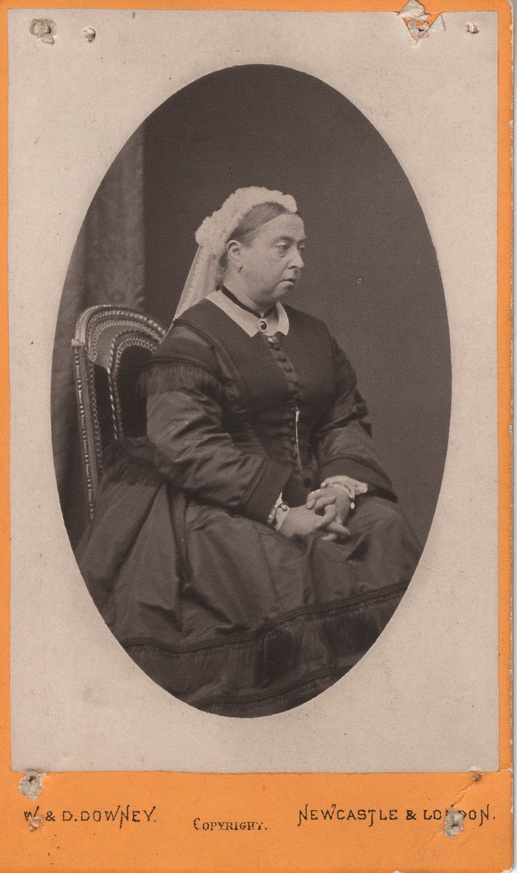 क्वीन विक्टोरिया, c.1875 द्वारा विलियम और डैनियल डाउनी