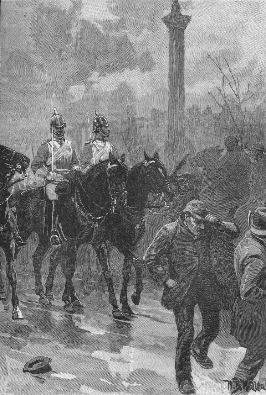 'खूनी रविवार', लंदन, 1887 1906 द्वारा डब्ल्यूबी वालर