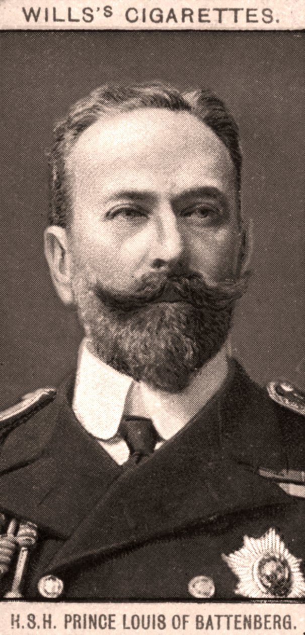 H.S.H Prince Louis of Battenberg, 1908. द्वारा WD और HO विल्स