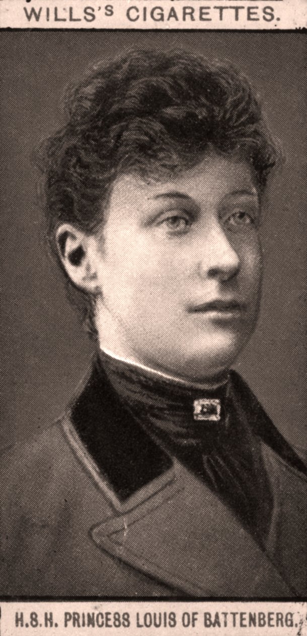 H.S.H Princess Louis of Battenberg, 1908. द्वारा WD और HO विल्स