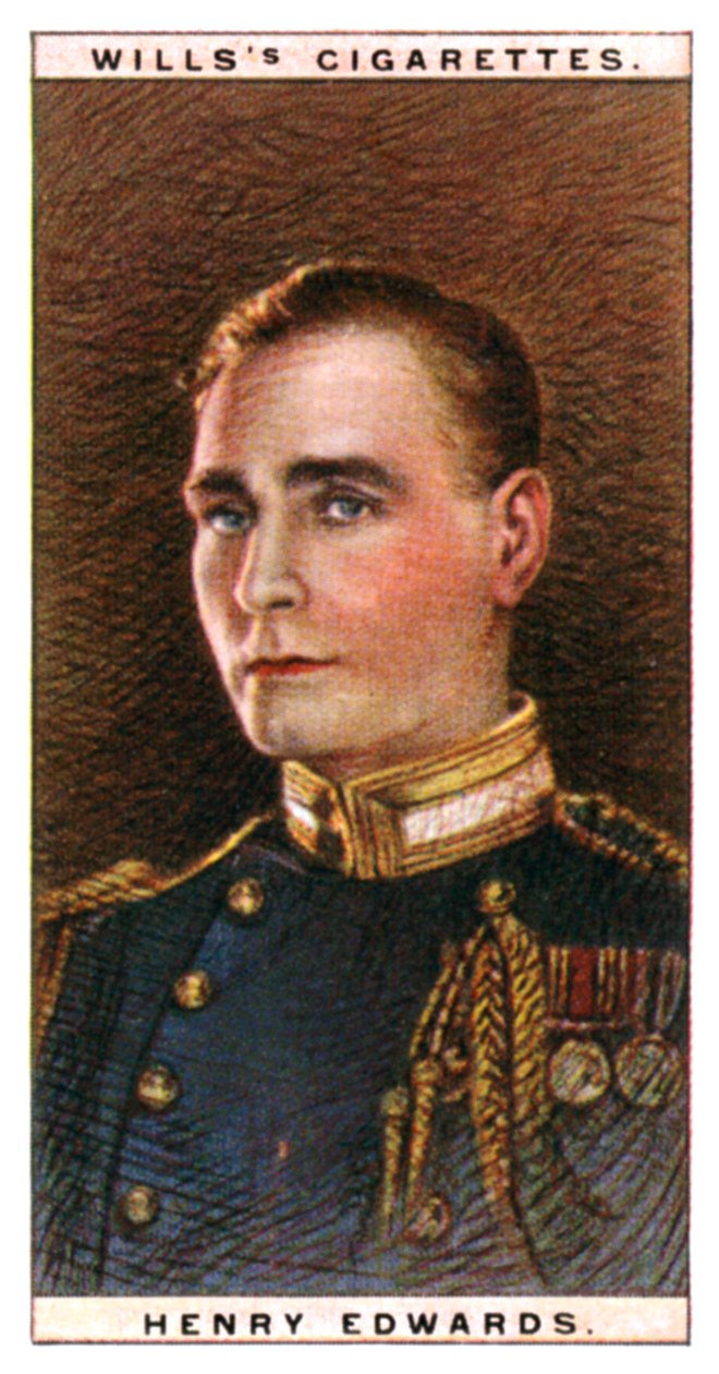 हेनरी एडवर्ड्स 1882-1952, अंग्रेजी अभिनेता, 1928। द्वारा WD और HO विल्स