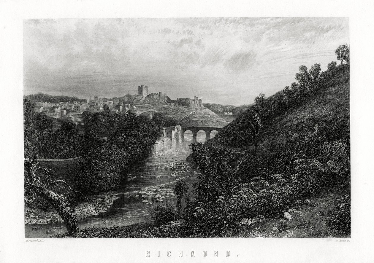 रिचमंड, लंदन, 1883। द्वारा डब्ल्यू। फॉरेस्ट
