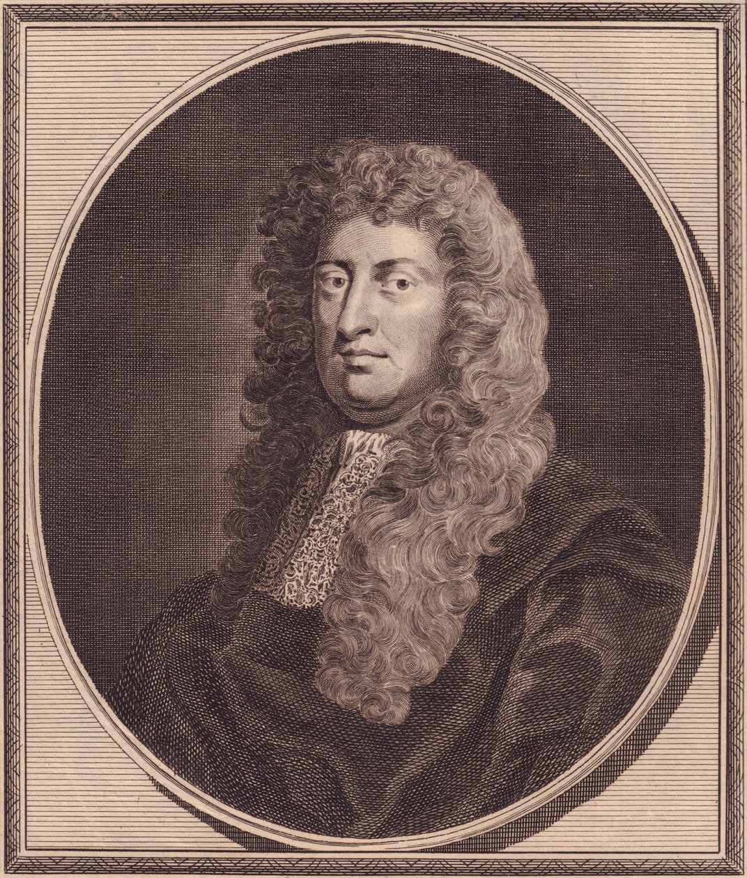 अंग्रेजी राजनेता विलियम रसेल, लॉर्ड रसेल (1639-1683) का चित्र, जॉन गोल्डर द्वारा तांबे की नक्काशी (1729-1795) जी नेलर की पेंटिंग से द्वारा WG (बाद) थायर