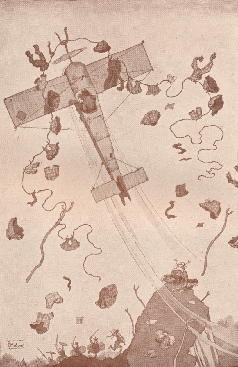 हवा में अधिक अपराध, c1918 1919 द्वारा विलियम हीथ रॉबिन्सन