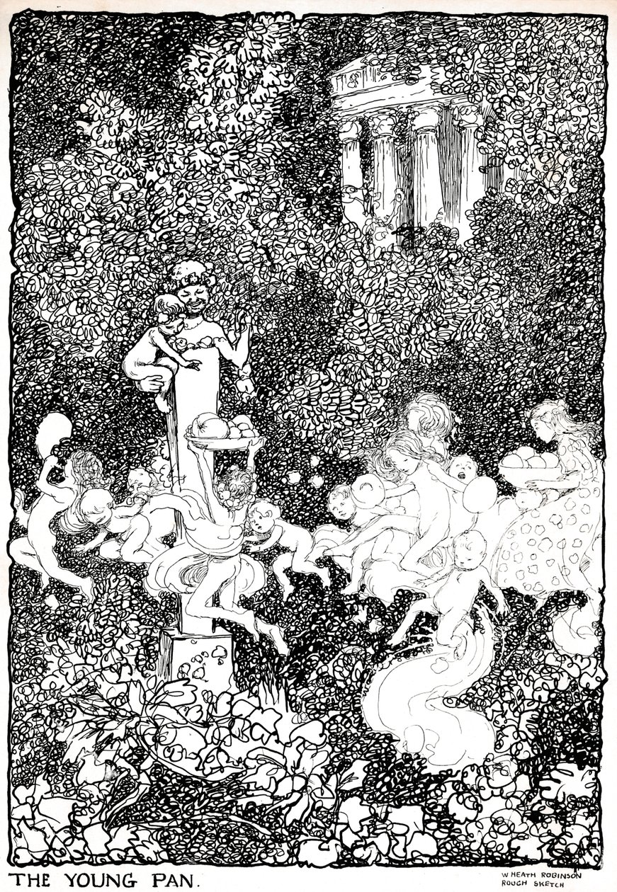 द यंग पैन - स्टेज वन, c1920 द्वारा विलियम हीथ रॉबिन्सन