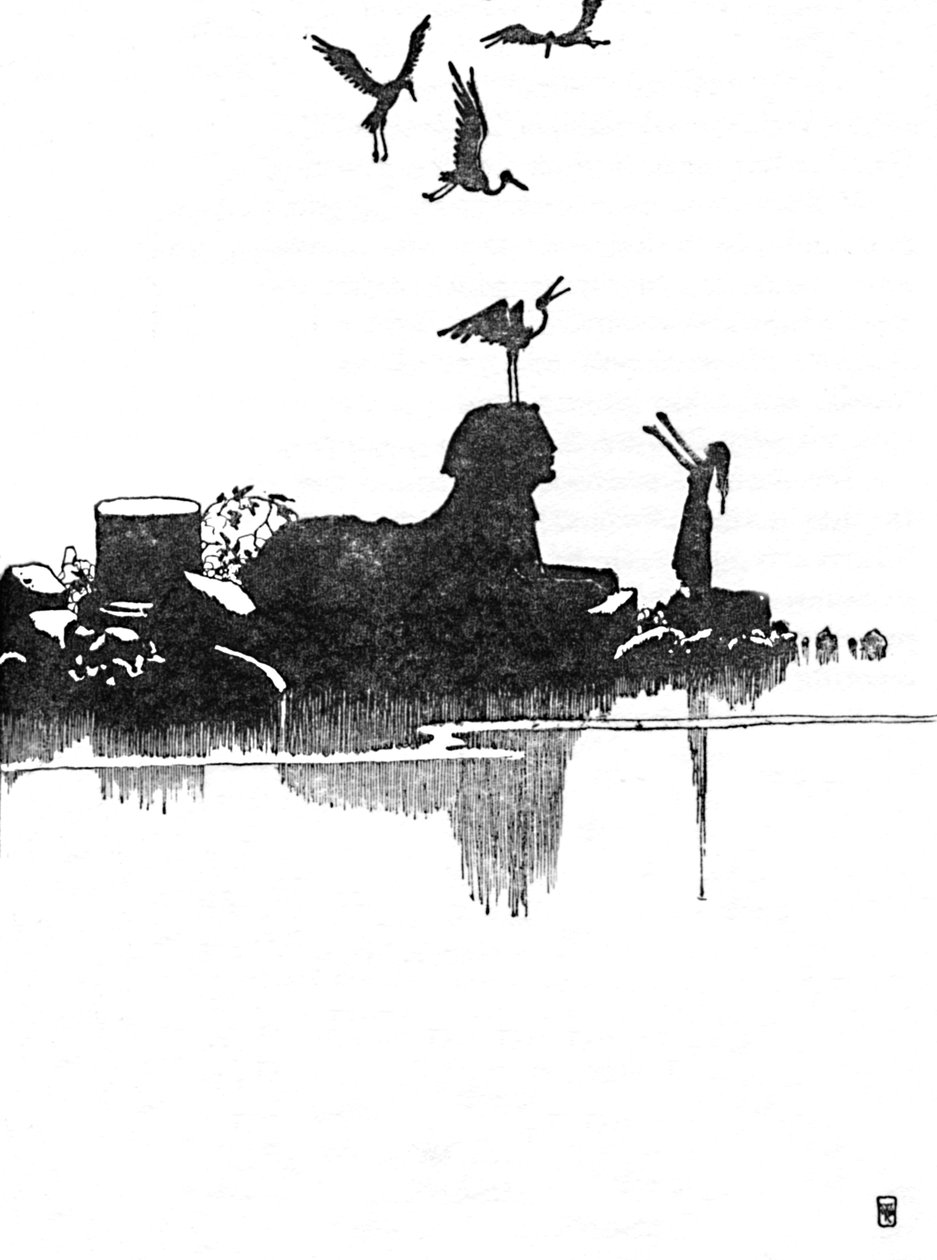 तब उसने देखा स्टॉर्क, c1930 द्वारा विलियम हीथ रॉबिन्सन