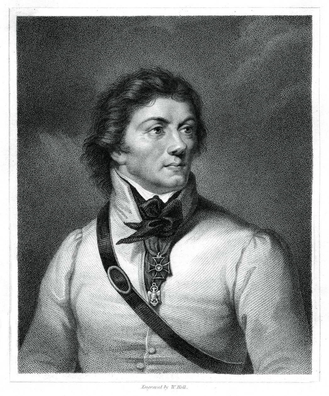 Tadeusz Kosciuszko, पोलिश और लिथुआनियाई राष्ट्रीय नायक, सामान्य और नेता, 1833 द्वारा डब्ल्यू। हॉल
