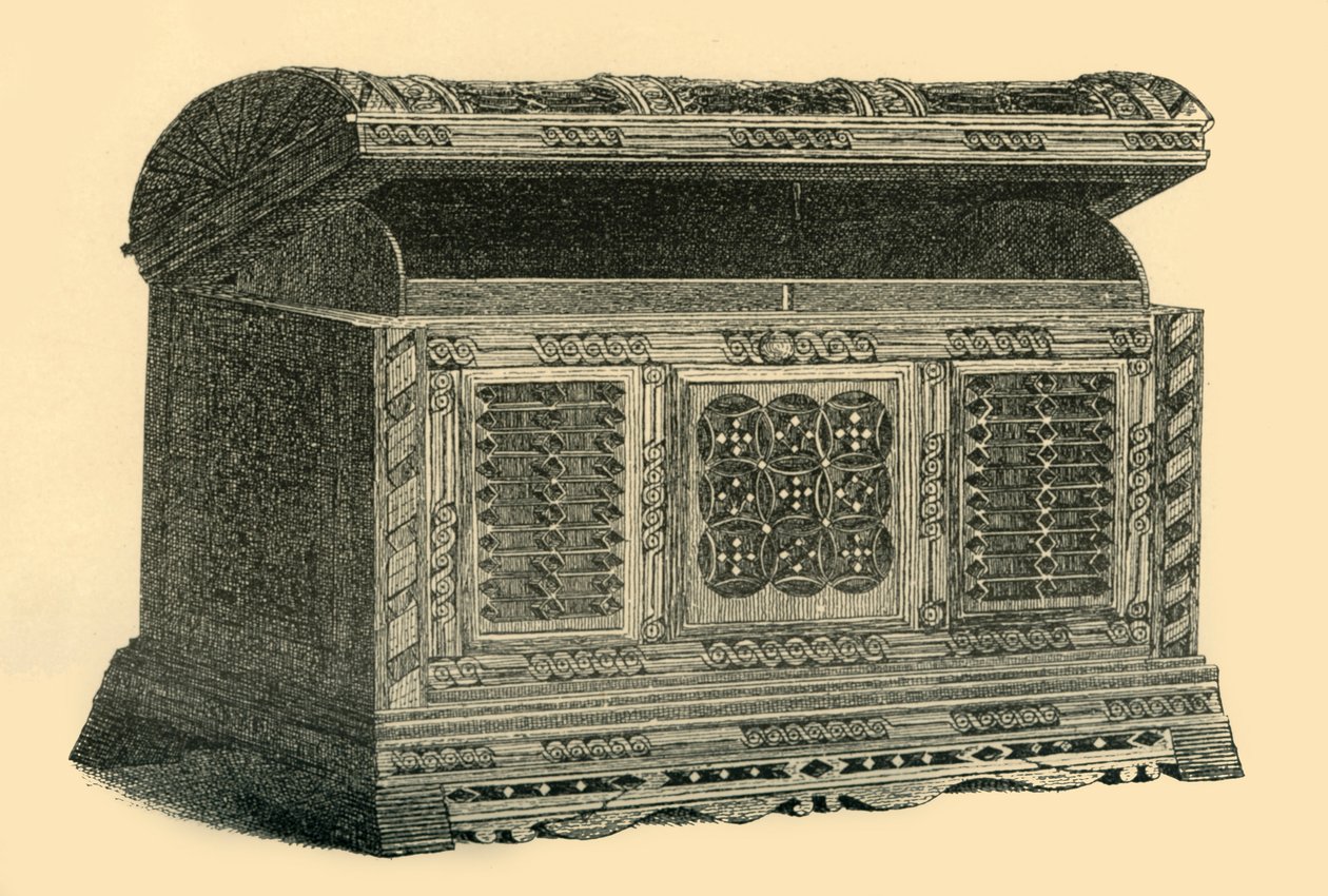 नक्काशीदार ओपनवर्क बॉक्स, 1500-c1860, 1881। द्वारा डब्ल्यू टकर