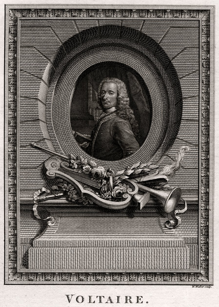 वोल्टेयर, 1774 द्वारा डब्ल्यू। वाकर