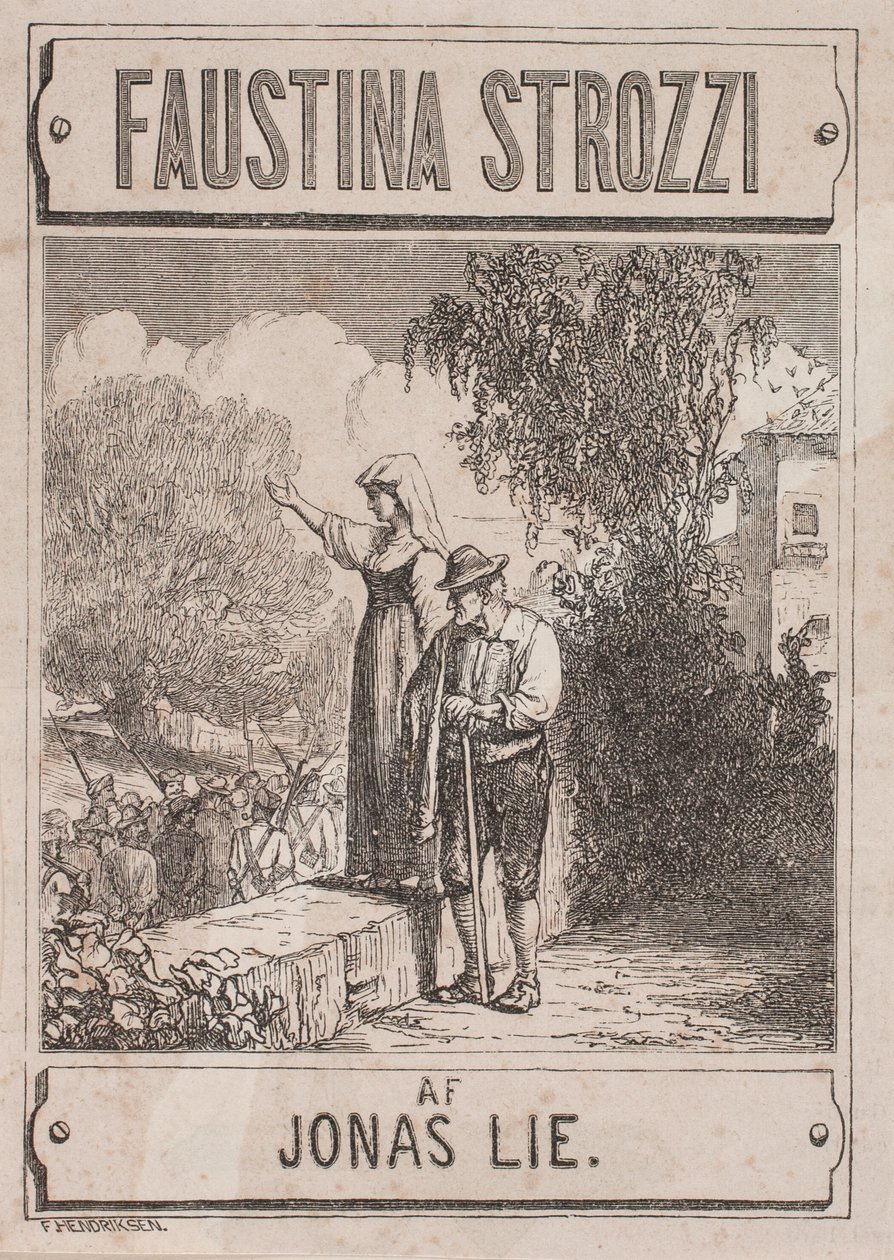 जोनास ली के लिए शीर्षक पृष्ठ, quot;फ़ॉस्टिना स्ट्रोज़ीquot; द्वारा वाल्डेमर बोहेमे