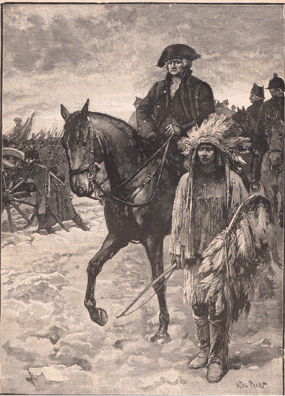 वाशिंगटन ने डेलावेयर ई। 1777 को पार किया द्वारा वाल्टर पेजेट