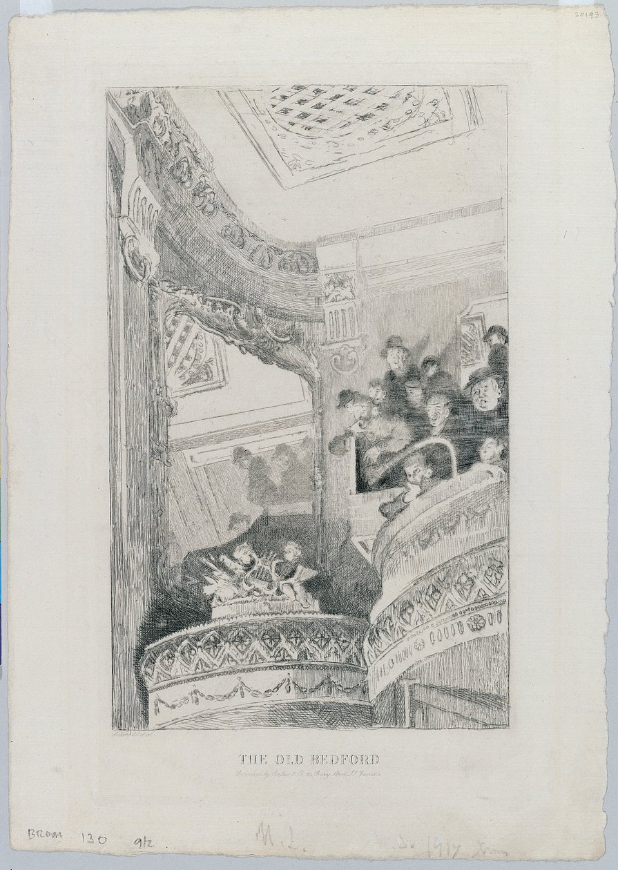 द ओल्ड बेडफोर्ड, कैमडेन टाउन, c.1894 द्वारा वाल्टर रिचर्ड सिकर्ट
