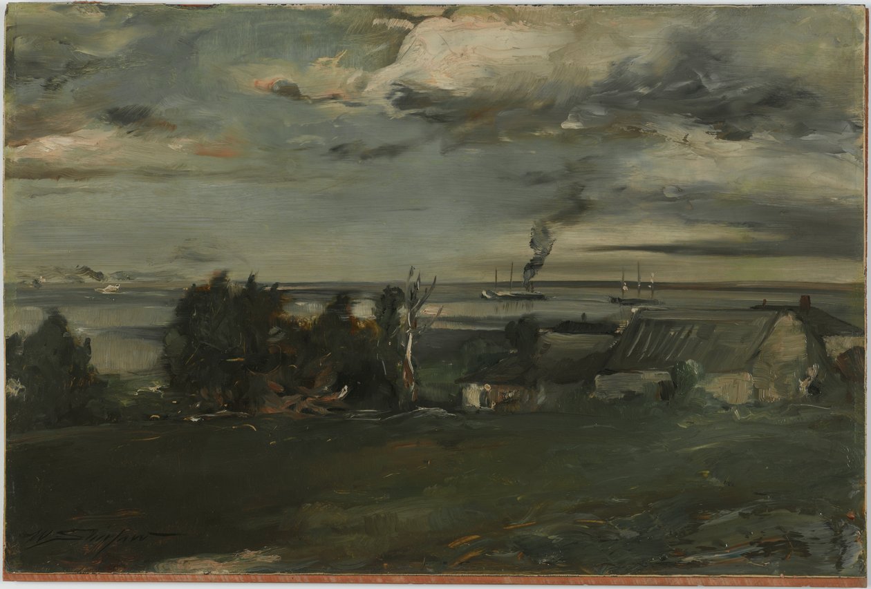 लेक सुपीरियर, c.1890 द्वारा वाल्टर शिरलाव
