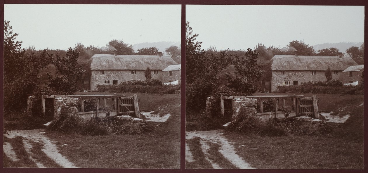 ओल्ड मिल, रोड लेन, अप्लीमे, ईस्ट डेवोन, डेवोन, 1913। द्वारा वाल्टर एडवर्ड ज़ेटमायरी