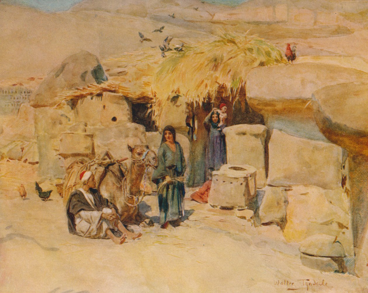 ए थेबन होमस्टेड, c1905, 1912 द्वारा वाल्टर फ्रेडरिक रूफ टाइंडेल