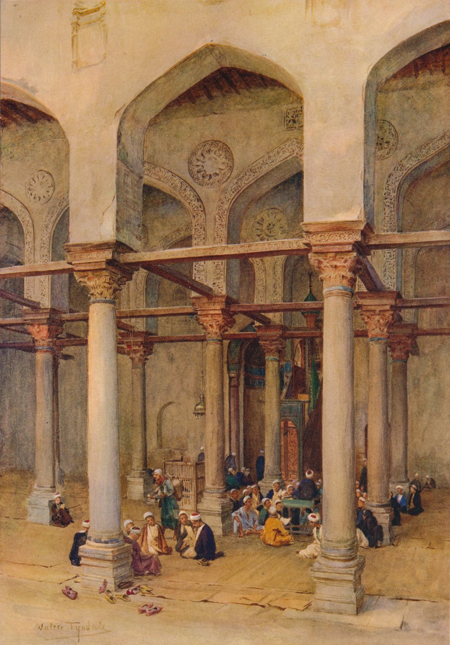 अरब स्कूल, c1905, 1912 द्वारा वाल्टर फ्रेडरिक रूफ टाइंडेल